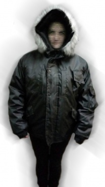 Мужская зимняя куртка "Аляска-А" (черная)